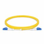 LC/LC Single-Mode Duplex 9/125 3mm LSZH – Yellow