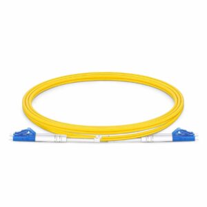 LC/LC Single-Mode Duplex 9/125 3mm LSZH – Yellow