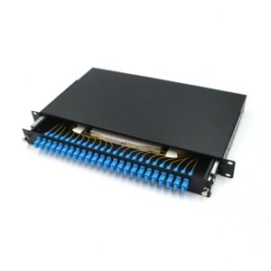 SC Single-Mode Patch Panel – 24 Port