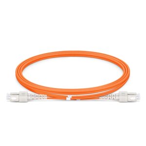 SC/SC Multi-Mode Duplex OM2 50/125 3mm LSZH – Orange